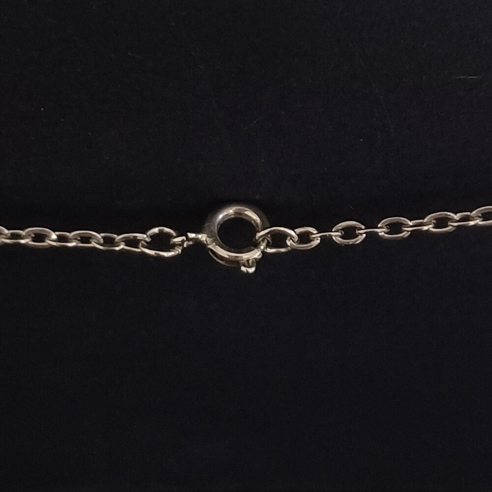 Gold-Toned Arrowhead Pendant on Silver-Toned Chain, 18" - Picture 3 of 3